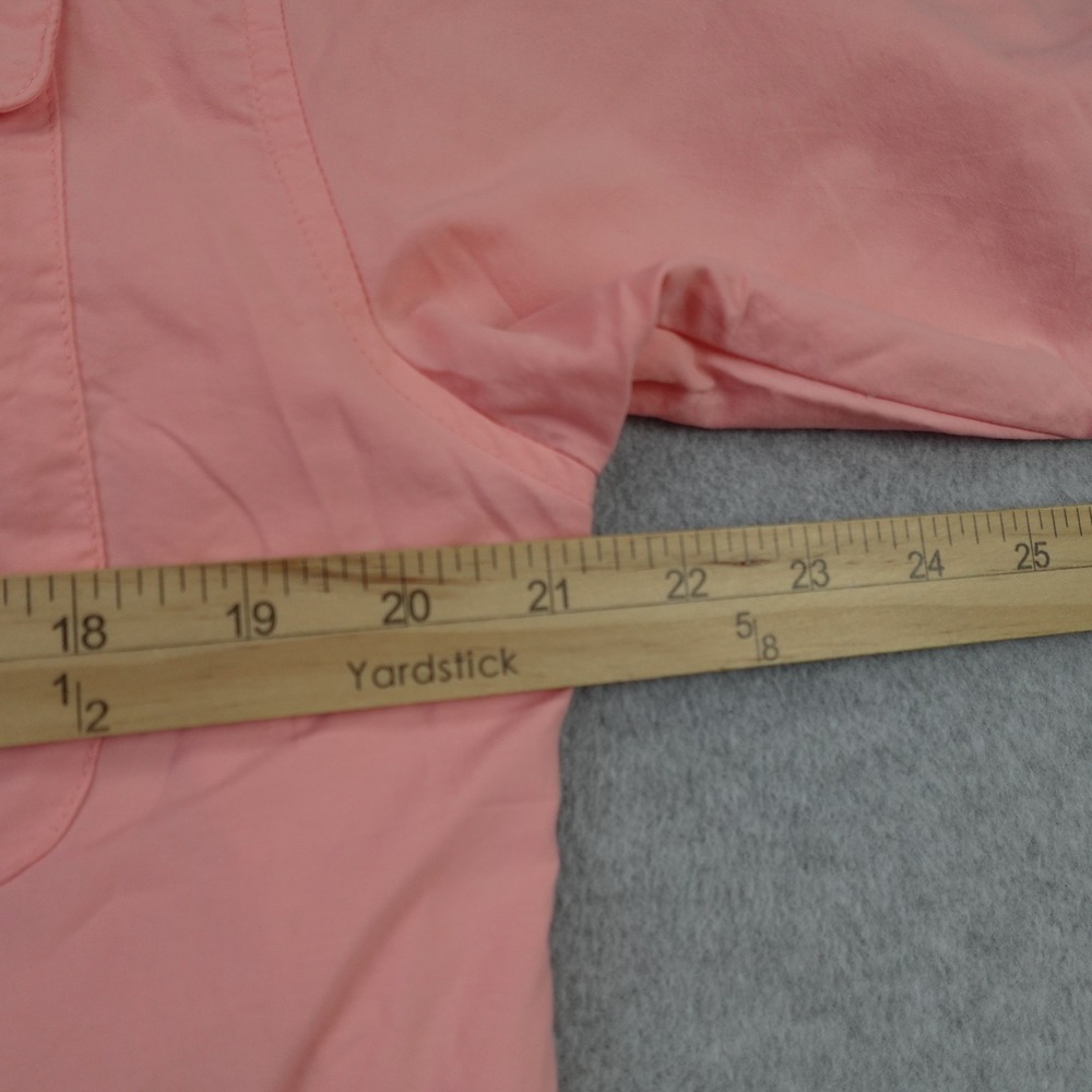 Columbia Shirt Mens XS Coral Pink PFG Bahama II Fishing Short Sleeve - Picture 9 of 14